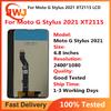 LCD Screen and Digitizer Full Assembly for Moto G Stylus 2021 XT2115