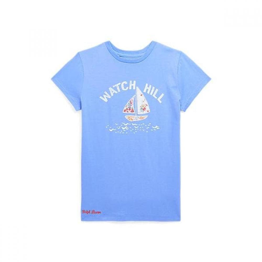 Polo Kids Girls 7 16 Sailboat Cotton Jersey Tee Cwpotshg8020267430 S