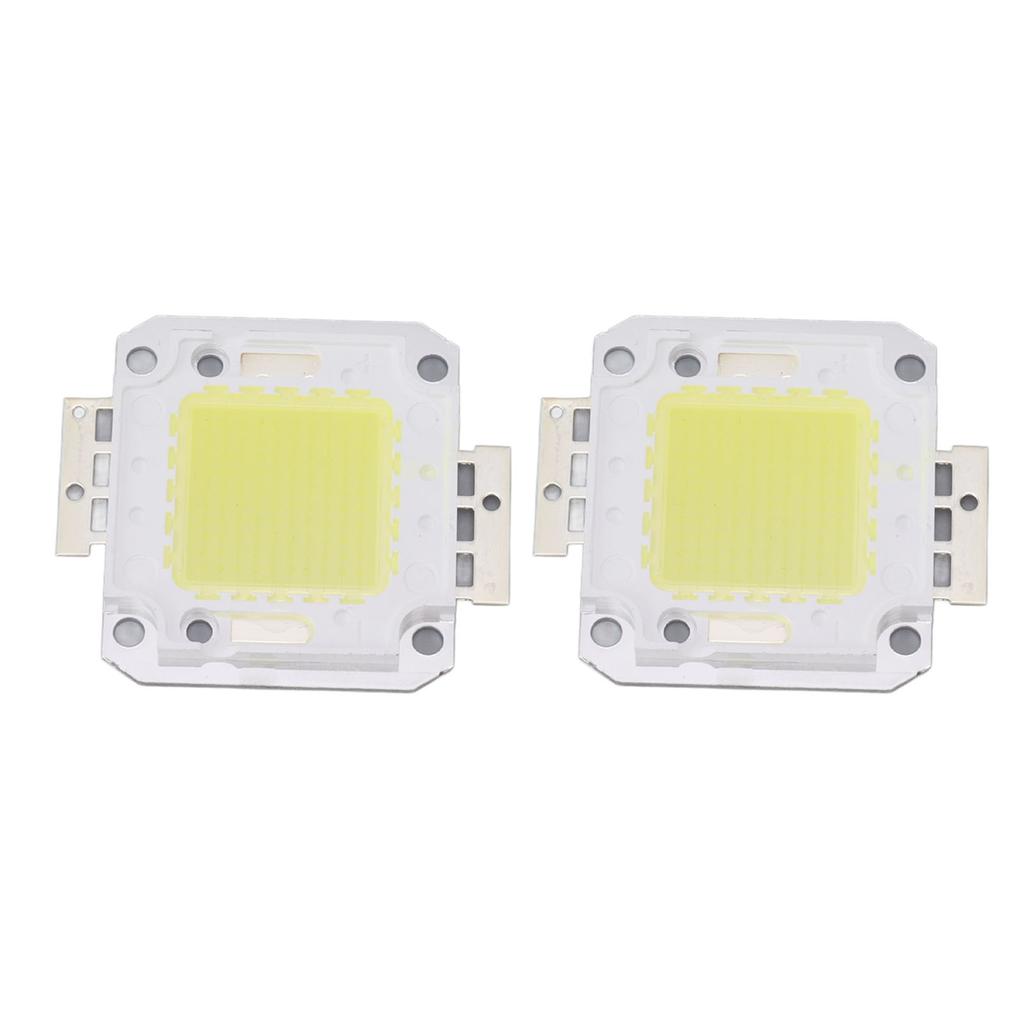 100W COB LED Chip Bds, 9600LM 6000K Integrated COB LED Panel High Energy Saving Lamp with White Light for Stage Lights Floodlights, Street Lamps