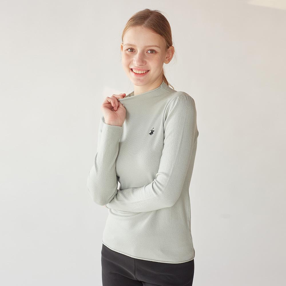 Beverly Hills Polo Club Women S Daily Viscose Half-Neck Knit Tk383 Reference/100