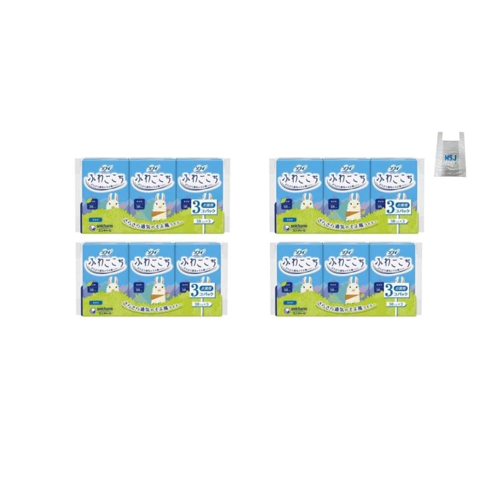 

purchase set of Sophie vaginal discharge sheets fluffy 3 packs sheets per x 4 MSJ original bonus included [Bulk 12] (38 pack)