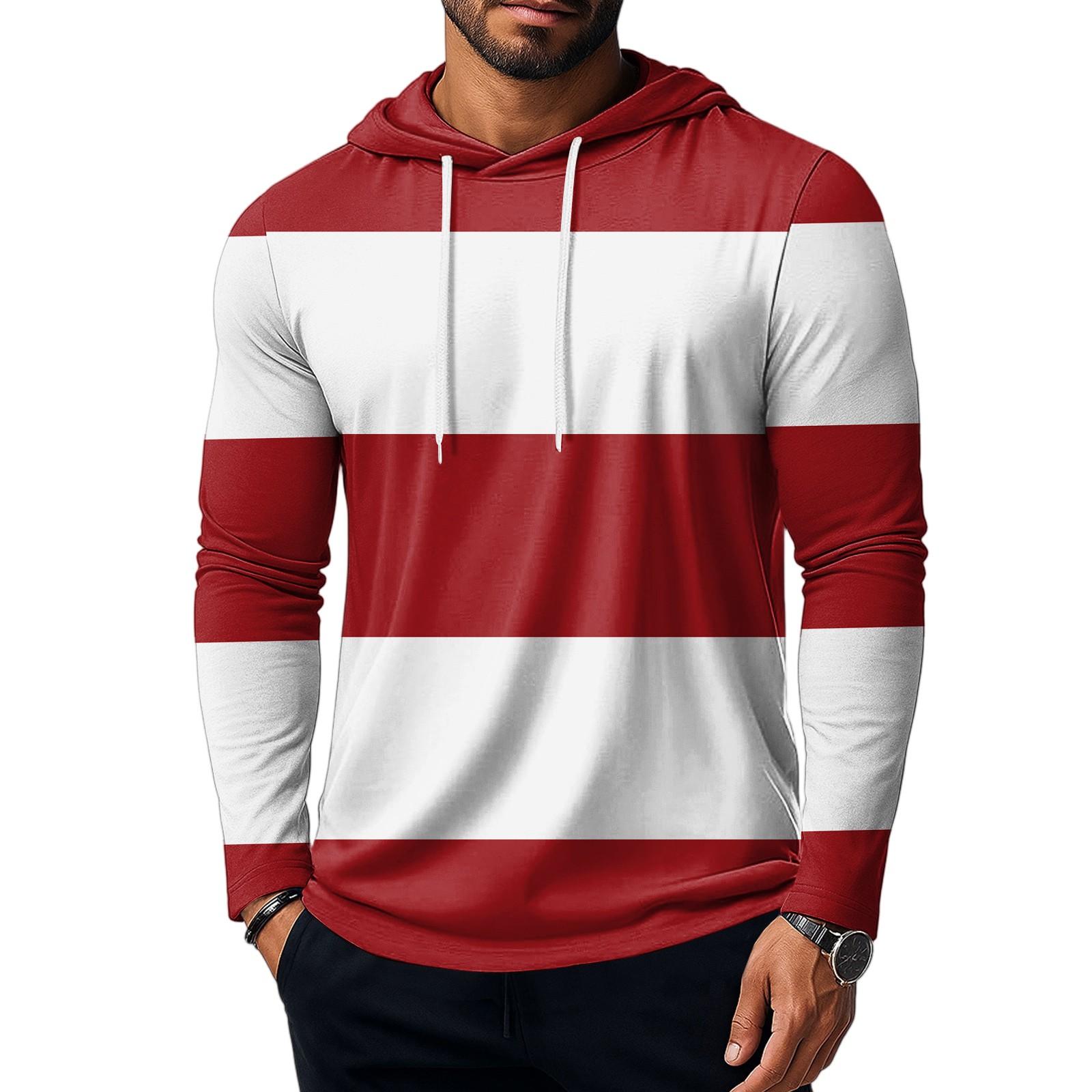 

Мужская толстовка с коротким рукавом, хлопковая толстовка с капюшоном, легкая толстовка, худи, пуловер XXXL красный