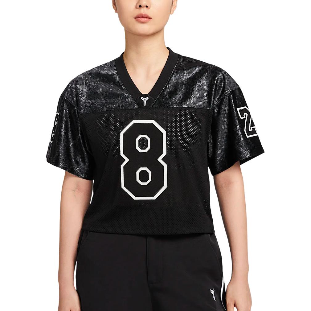 

Nike SS25 Серия Game Royal Удобная спортивная мода Футбольная майка Женские топы Черный IB0002010 XS