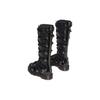 Dr. Martens Daria 1B60 Bex Leather Cross Strap Knee High Boots Women Boots Black 30798001