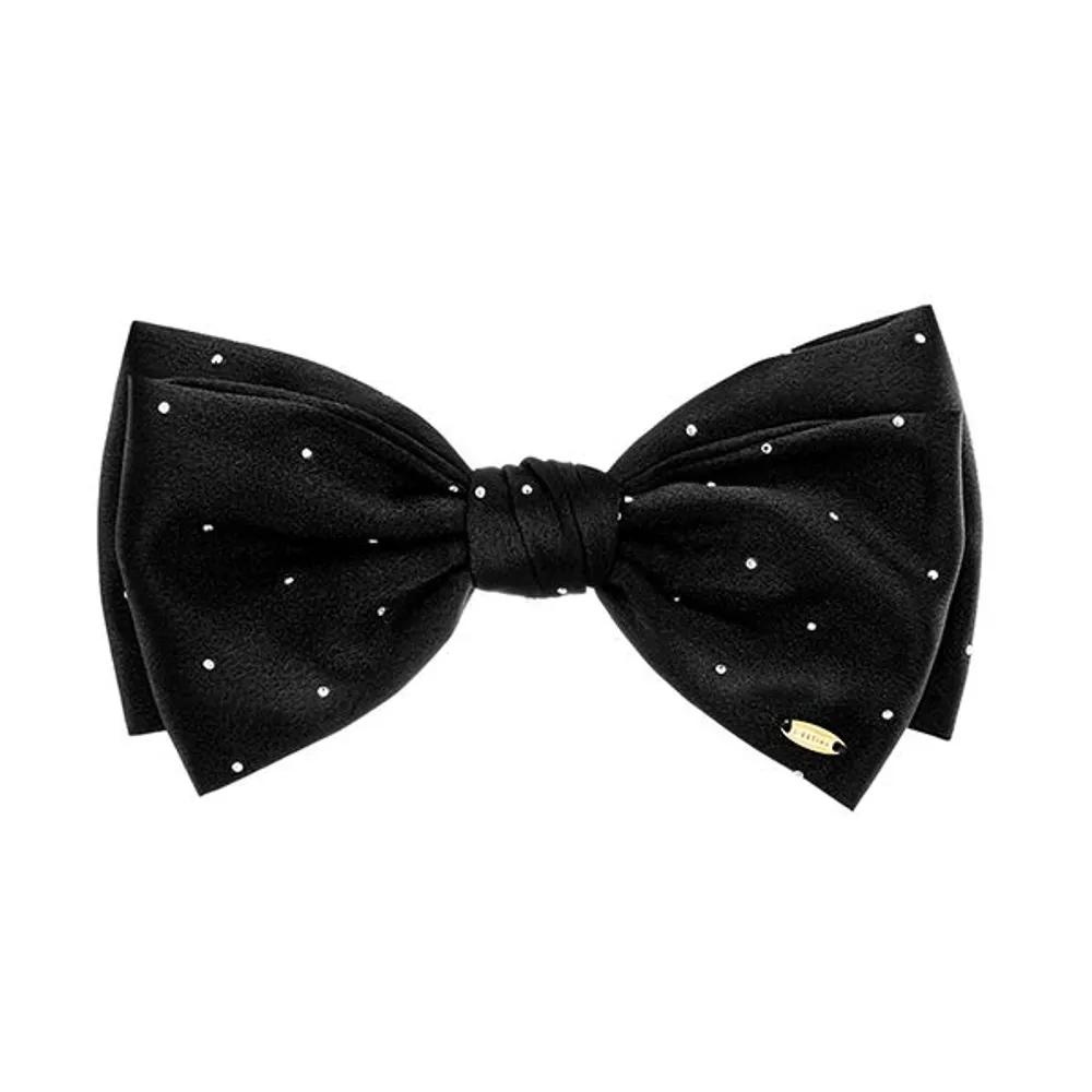 LALA Satin Dot Ribbon Hairpin (JALJHP3BF826FA000)