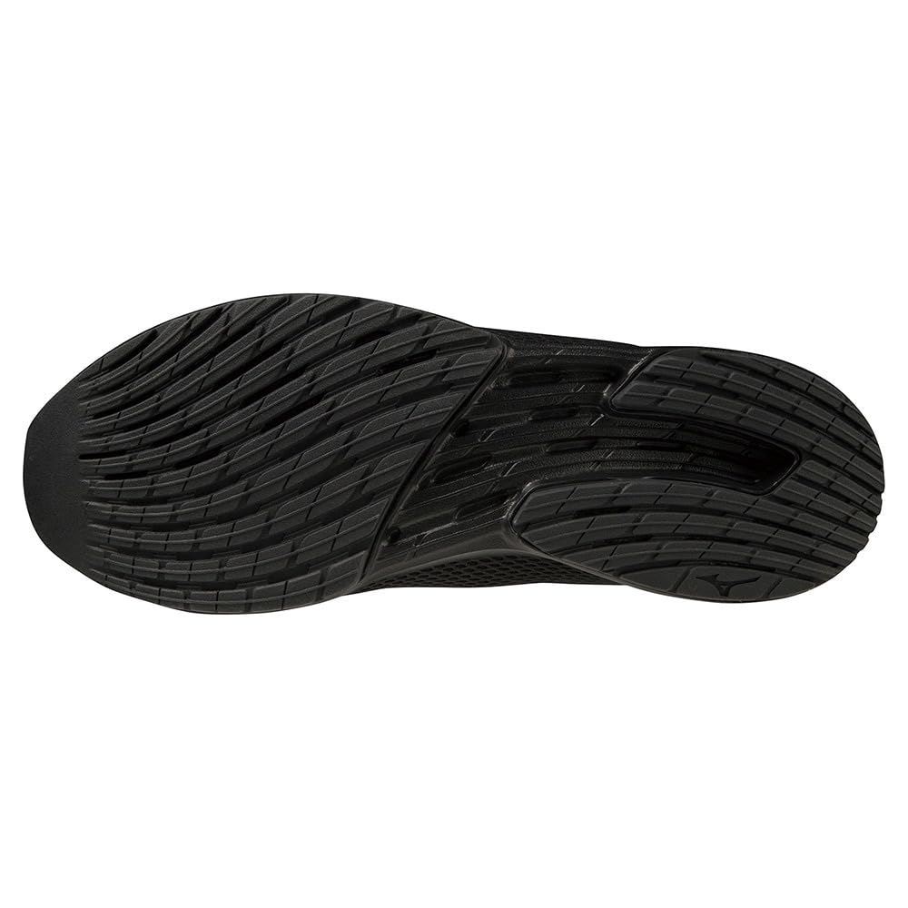 Mizuno ME-03 2 Energy Walking Shoes, Lightweight, Wide Fit, Casual Sneakers, Black, Size 26.0 cm, 3E