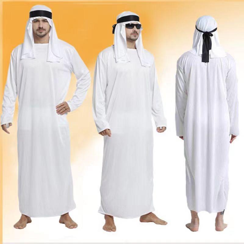 Arab Prince Character Halloween Adult Men's Costume Arab Prince Character Performance