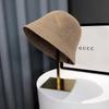 Fisherman's hat, spring and summer hollow thin design, sun protection and sunshade bucket hat, face enhancing small basin hat
