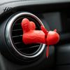 Fun Car Vent Decoration Funny Air Freshener Clip Novelty Aromatherapy Diffuser Rotating Propeller Automotive Outlet Fan for Interior Accessories