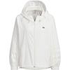 Originals Fat Adjustable Hood Lightweight Durable Zipper Raglan Sleeve Jacket Women Jacket White JD6381