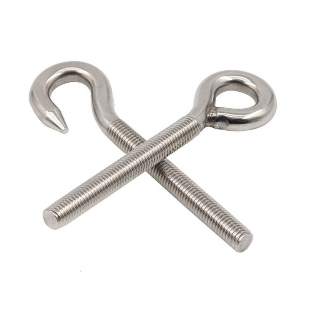 1Pc Suspension Bolt Ring Fasteners Tools Hanging Hook Durable Sheep Eye Screw  Hardware