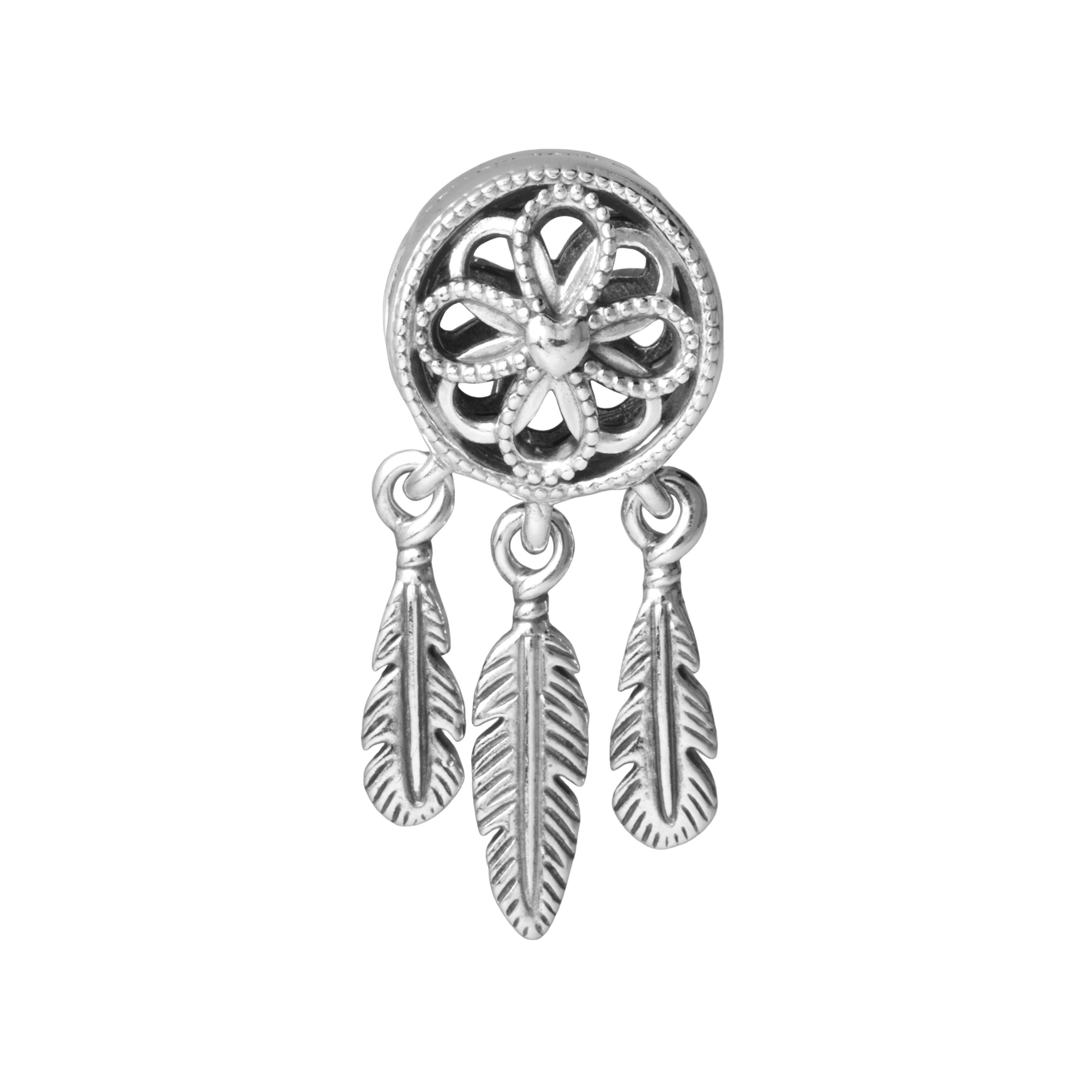 Pandora Dreamcatcher Charm Women Charm Silver 797200 Box,Silver