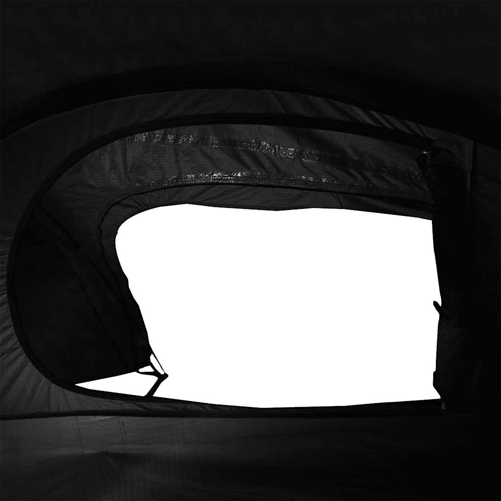 Dome Camping Tent for 1 Person White Blackout Waterproof