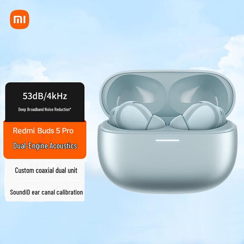 Xiaomi Redmi Buds 5 Pro True Wireless Noise Cancelling Earbuds