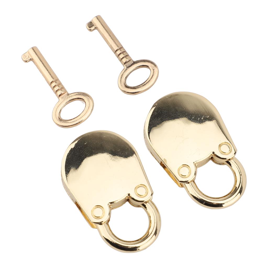 2 Stück Vorhängeschlösser mit Schlüsseln Zinklegierung Niedliche Bärenform Hängeschloss für Schmuckschatulle Aufbewahrungsschrank Handtasche