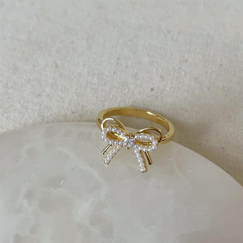 Dripping Butterfly Flower Opening Ring Female Niche Personality Versatile Sweet Temperament Simple Fashion Ring Ring