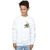 Marvel Boys Hawkeye Tattoo Breast Print Sweatshirt