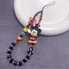 Disney Cartoon Mickey und Minnie Handy-Lanyard Niedlicher Puppen-Stil Lanyard-Anhänger für Männer und Frauen Modischer Tragbarer Schlüsselanhänger