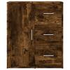 Sideboards 2 Pcs Smoked Oak 60 X 31 X 70 Cm Particleboard