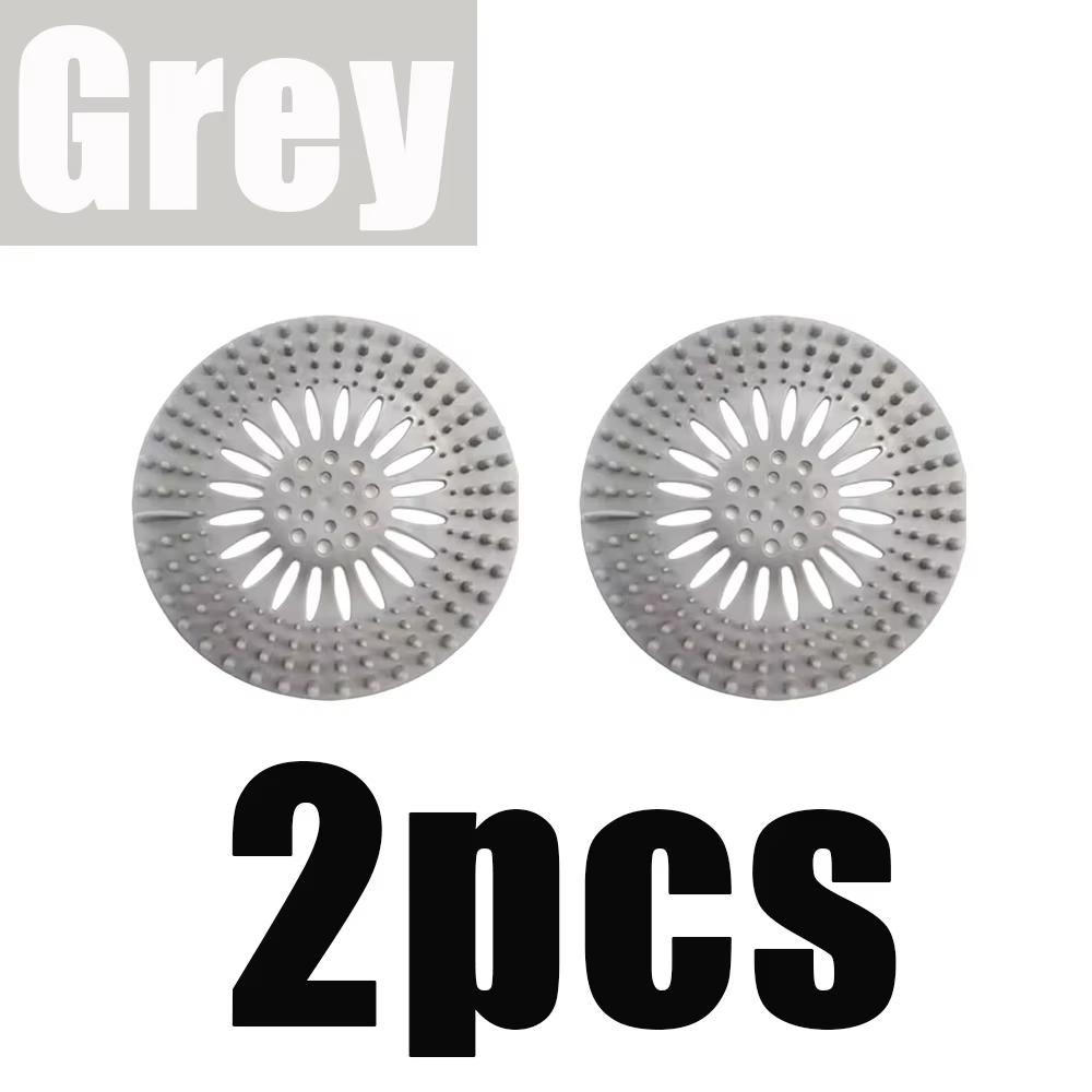 1-3pcs Hair Filter Sink Anti-Blocking Strainer Deodorant Silicone For Bathtub Shower Floor Kitchen Sink Strainer Hair Trap Tools