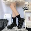 Summer Lace Socks Japanese Lolita Sweet Tube Socks Children's Black Cotton Lolita Calf Socks Tide