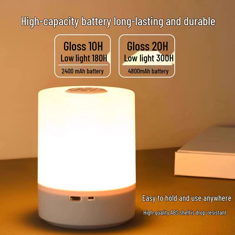 Rechargeable Touch Bedside Night Light for Breastfeeding and Sleep