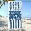 Süßes Meeresleben Strandtuch Seestern Clownfisch Druck Schnelltrocknend Sandfest Saugfähiges Handtuch für Sommer Strand Pool Reisen Urlaub