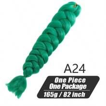 2026 New  Xpression Synthetic Big Braids Crochet Hair Braids Extensions Yaki Straight Hair Women's Jumbo Braids Hair Daily Wear