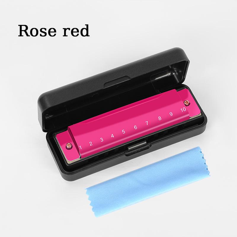 

Металеві губні гармошки з десятьма отворами - Професійна сплавна музична іграшка