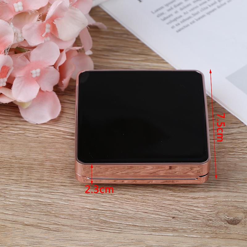 15ml prázdný vzduchový polštářek Puff Box Nádoba na CC krém na přebalování Pouzdro na houbu Zrcátko