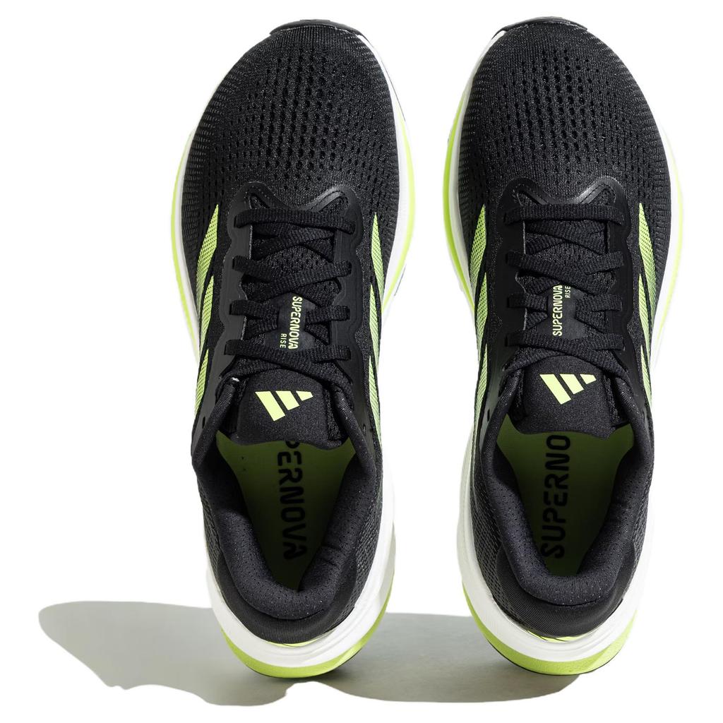 Adidas Supernova Rise Soft Comfortable Rebound Low-Top Running Shoes Men Running Shoes Black JH9628