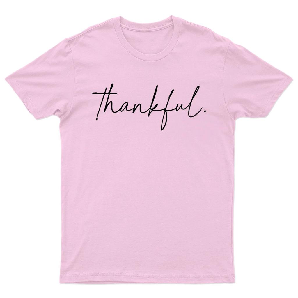 Thankful Inspirational Gratitude Graphic T-Shirt Unisex Gift Retro Funny