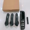 Compatible with VW Golf 4, Classic Bora, Jetta: Carbon Fiber Water Transfer Interior Pull Handles.