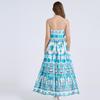 Sleeveless Strap Plus Size Sexy Floral New In Dresses for Women Casual Maxi Long Summer Dress