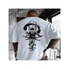 Mens Graphic Tees 1pc Samurai Pattern Men'S T-Shirt, Regular Style, Round Neck Four Seasons Casual T-Shirt