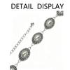Vintage Alloy Carved Metal Waist Chain - Western Ethnic Style Accessory for Women's Dresses