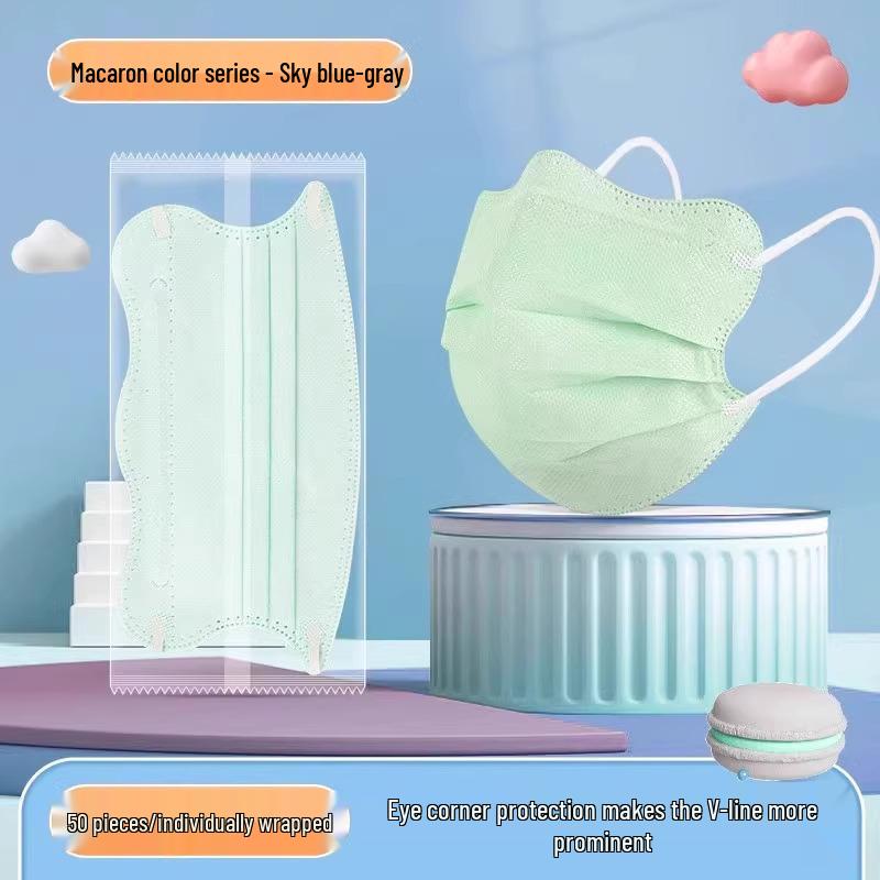 Women's 3D Butterfly-Shaped Sunscreen Mask - Lightweight, No Makeup, Small Face Effect - Spring/Summer 2025 Collection