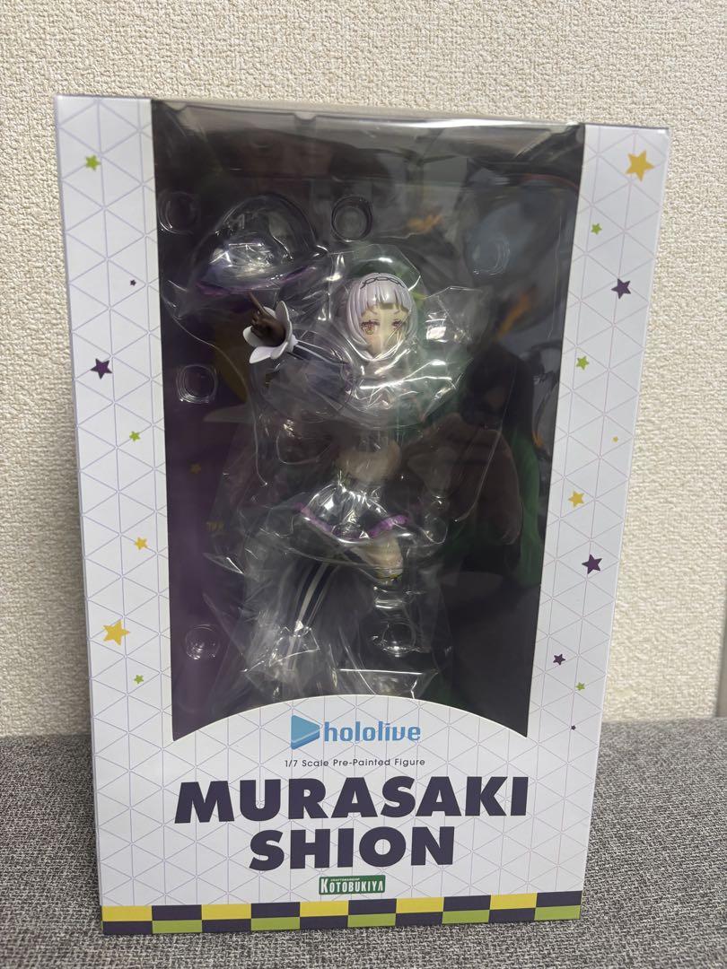

[USED] Hololive Shion Murasaki figure with limited edition bonus interchangeable facial expression parts