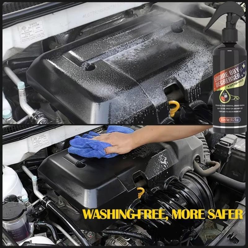 Multipurpose Vehicle Engine Cleaner Powerful Oil Removal Solution Safe Grease & Stain Remover for Engine Bays