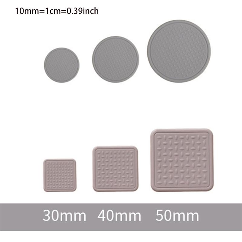 Silicone Floor Protectors Furniture Feet Anti-slip Mat Thicken Silent Move Chair Pads Wear-resistant for Protection Mat
