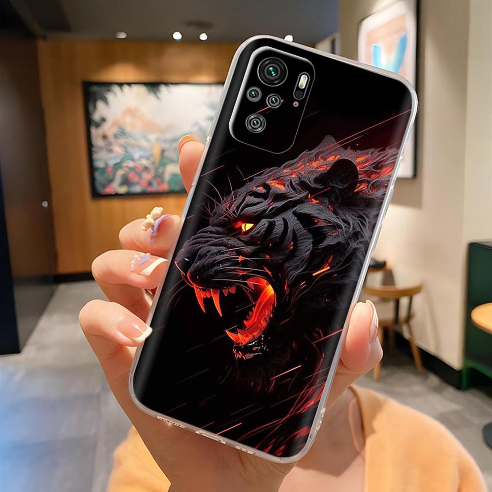 For Xiaomi Redmi Note 10 4G Case Note 10S Cute Painted Soft Silicone Back Cover For Redmi Note 10 Pro Max Clear Full Phone Cases