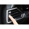For BMW 3 4 Series G20 2019-2023 Carbon Fiber Console Air Outlet Vent Cover Trim