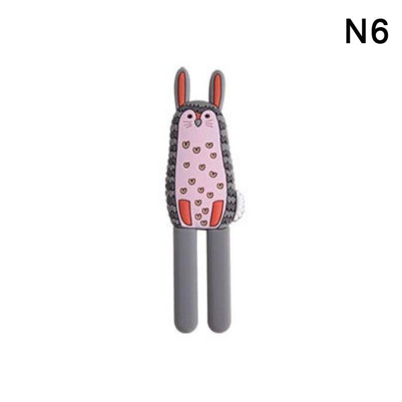 Roztomilé magnetické háčky Odnímatelná nálepka na lednici Magnet na vzkazy na lednici Věšák na kabáty Držák na klíče Úložný háček