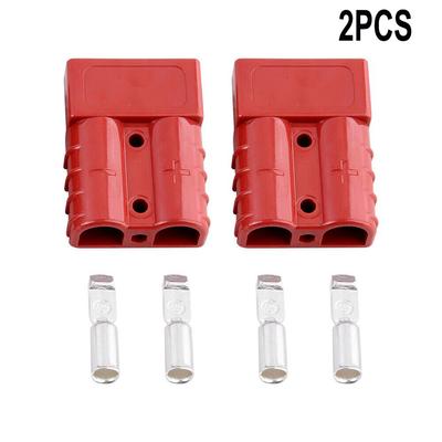 Hohe Leistung und Temperatur Verwendung 50 AMP 600V Batteriestromverbinder 2er-Pack
