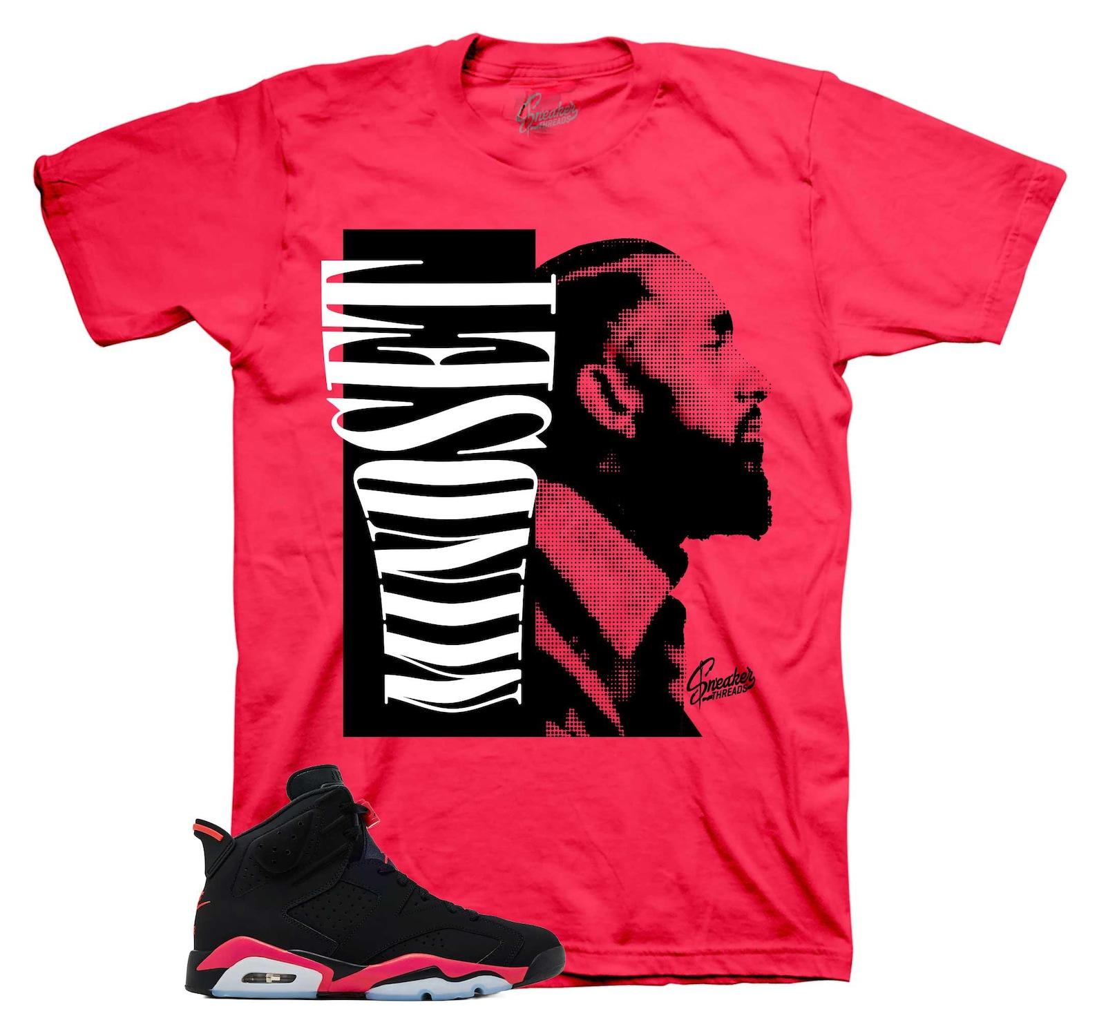 T-Shirt To Match Retro 6 infrared Salesman - MindseT-Shirt 3XL