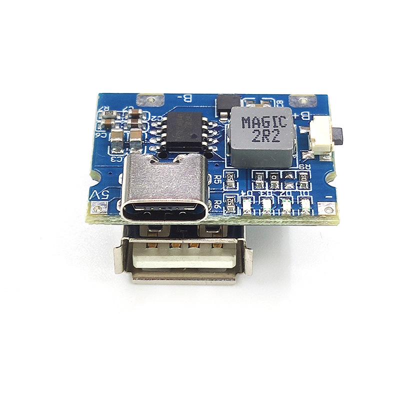 5V2A/2.4A Lithium Battery Charging Module with Type-C Port for Bidirectional Charge/Discharge