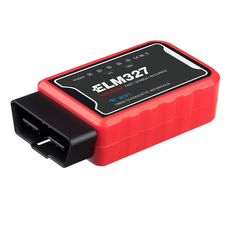 ELM327 V1.5 PIC18F25K80 lustas Dviguba plokštė WIFI/BT OBD2 kodo skaitytuvas ELM327 OBDII diagnostikos įrankis Android/IOS telefonui PK ICAR 2