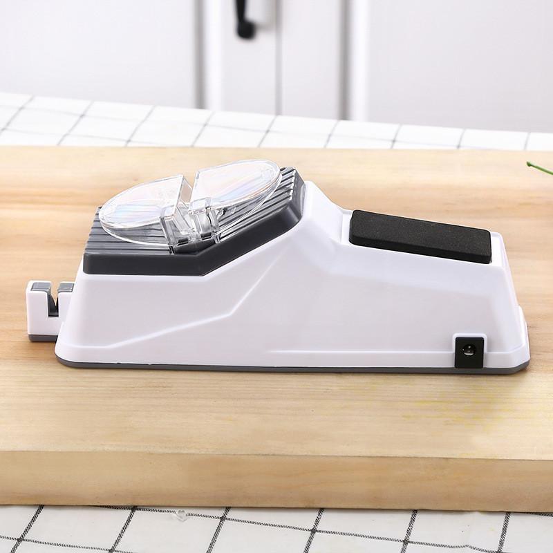 New Electric Knife Sharpener Household Portable Quick Sharpening Machine Multifunctional Automatic Scissors Knives Kitchen Tool