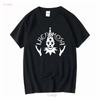 Lacrimosa Logo T Shirt 100 Cotton Sizes LAC 98991 Long or Short Sleeves Vintage Washed Designer Clothes Top For Everyday Wear
