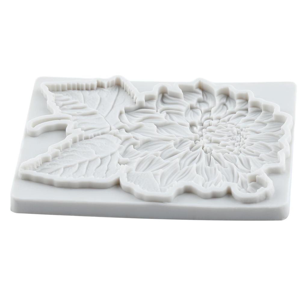 Chrysanthemum Flower Silicone Mold Daisy Flower Fondant Molds Cake Decorating Tools Cupcake Topper Candy Resin Clay Chocolate Gumpaste Mold